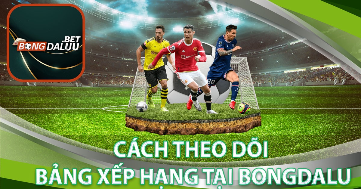 Cách theo dõi bảng xếp hạng