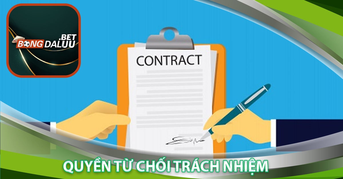 Quyền từ chối trách nhiệm